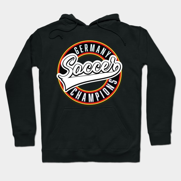 Germany soccer champions logo Hoodie by nickemporium1